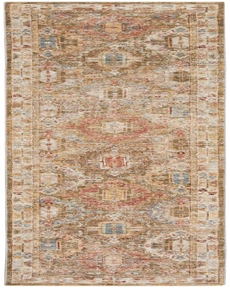 Sahar SHR01 Green Rug 2'3" x 10'2"