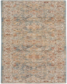 Sahar SHR03 Blue Rug 2'3" x 10'2"