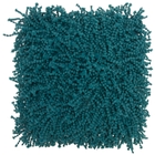 SHAG DC105 TEAL 20" x 20" THROW PILLOW