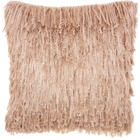 SHAG DC122 BLUSH 20" x 20" THROW PILLOW