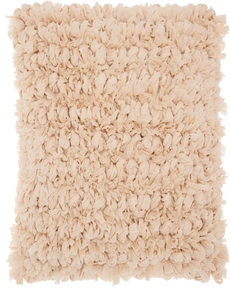 SHAG DL058 BEIGE 20" x 20" THROW PILLOW