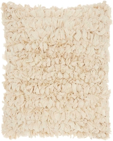 SHAG DL658 BEIGE 20" x 20" THROW PILLOW