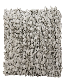SHAG DL658 GREY 14" x 20" THROW PILLOW