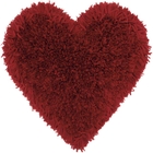 SHAG TL001 DEEP RED 18" x 18" THROW PILLOW