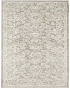 Shadows SHW03 Ivory Mocha 2'2" x 12' Area Rug