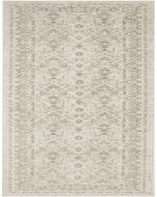 Shadows SHW05 Ivory Grey 2'2" x 10' Area Rug