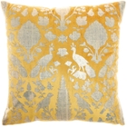 SOFIA AC384 GOLD 20" x 20" THROW PILLOW