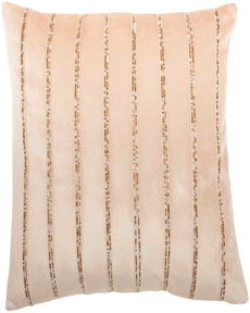 SOFIA AZ217 BLUSH 20" x 20" THROW PILLOW