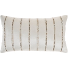SOFIA AZ217 IVORY 12" X 21" THROW PILLOW