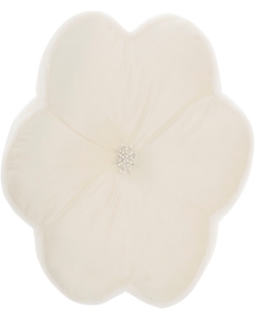 SOFIA L0312 IVORY 17" X 17" THROW PILLOW