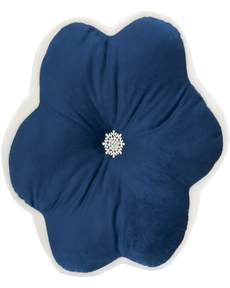 SOFIA L0312 NAVY 17" X 17" THROW PILLOW