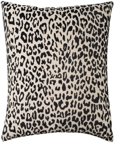 Sofia L3029 Black 18" X 18" Throw Pillow