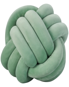 Sofia L2275 Green 13" X 13" Round Throw Pillow