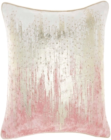 SOFIA PN506 BLUSH 18" x 18" THROW PILLOW