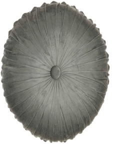 SOFIA RC813 CHARCOAL 16" ROUND THROW PILLOW