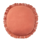 Sofia RC993 Coral 20" x 20"Round Throw Pillow