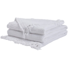 Sofia TH104 White 38" X 60" Throw Blanket