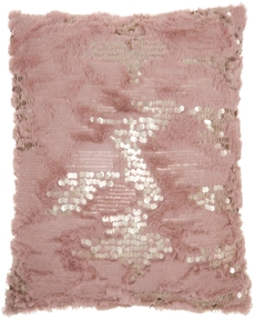 SOFIA VV212 BLUSH 20" x 20" THROW PILLOW