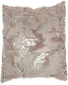 SOFIA VV212 GREY 14" x 20" THROW PILLOW