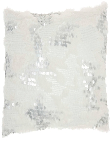 SOFIA VV212 WHITE 14" x 20" THROW PILLOW