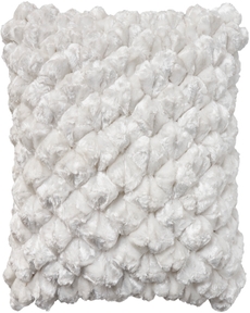 Sofia YS101 White 20" X 20" Throw Pillow