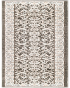 Serenity Home SRH02 Ivory Grey Blue 2'2" x 7'6" Area Rug