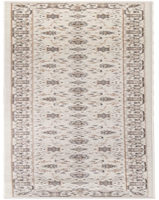 Serenity Home SRH02 Ivory Mocha 2'2" x 7'6" Area Rug