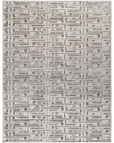 Serenity Home SRH04 Grey Ivory 2'2" x 7'6" Area Rug