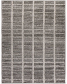 Serenity Home SRH05 Grey Ivory 2'2" x 7'6" Area Rug