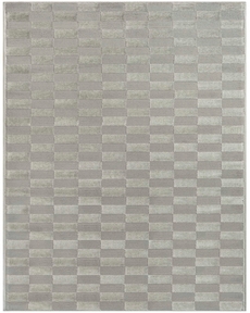 Serenity Home SRH09 Grey 2'2" x 7'6" Area Rug