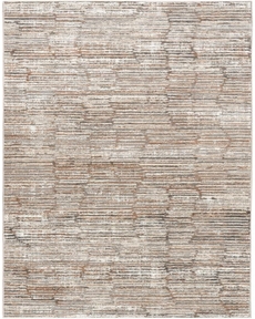 Sustainable Trends SUT06 Ivory Mocha 2'2" x 7'6" Area Rug
