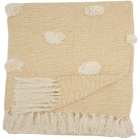 THROW SH019 MUSTARD 50" x 60" THROW BLANKET