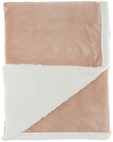 THROW BLANKETS SN102 BLUSH 50" x 60"