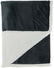 THROW BLANKETS SN102 CHARCOAL 50" x 60"