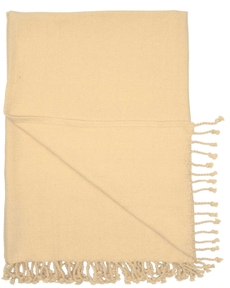 THROW SS905 BEIGE 50" x 60" THROW BLANKET