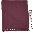 THROW SS905 BURGUNDY 50" x 60" THROW BLANKET