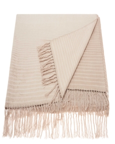 THROW SZ007 BEIGE 50" x 70" THROW BLANKET