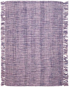 THROW T1123 LAVENDER 50" x 60" THROW BLANKET