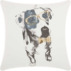 LUMINESCENCE JB073 GOLD 18" x 18" THROW PILLOW