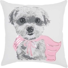 LUMINESCENCE JB210 WHITE 18" x 18" THROW PILLOW