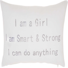 TRENDY, HIP, NEW-AGE L1001 PEWTER 14" x 22" THROW PILLOW