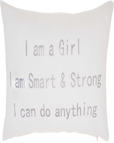 TRENDY, HIP, NEW-AGE L1001 PEWTER 14" x 22" THROW PILLOW