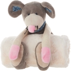 PLUSHLINES N0605 GREY 7" x 17" PLUSH ANIMAL
