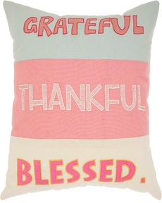 Lifestyle RN901 Multicolor 18" X 18" Throw Pillow