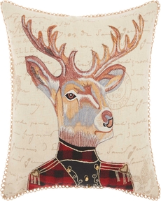 TRENDY, HIP, NEW-AGE SX350 NATURAL 16" x 16" THROW PILLOW
