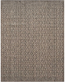 Tulum TLM01 Brown 2'2" x 10' Area Rug
