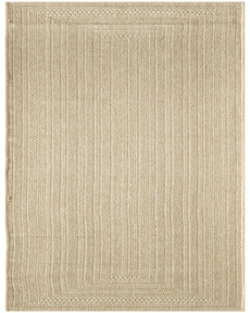 Tulum TLM04 Taupe Ivory 2'2" x 8' Area Rug