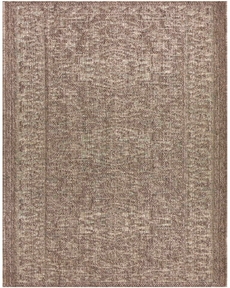 Tulum TLM05 Brown 2'2" x 10' Area Rug