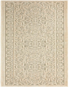 Tulum TLM05 Taupe Olive 2'2" x 10' Area Rug