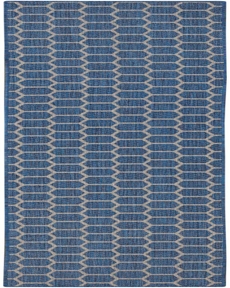 Twist Reversible TWS01 Blue 2'2" x 10' Area Rug